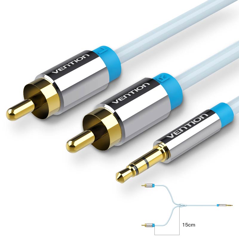 Ventie RCA Kabel 3.5 naar 2rca - Home Cinema Solution recensie en prijs