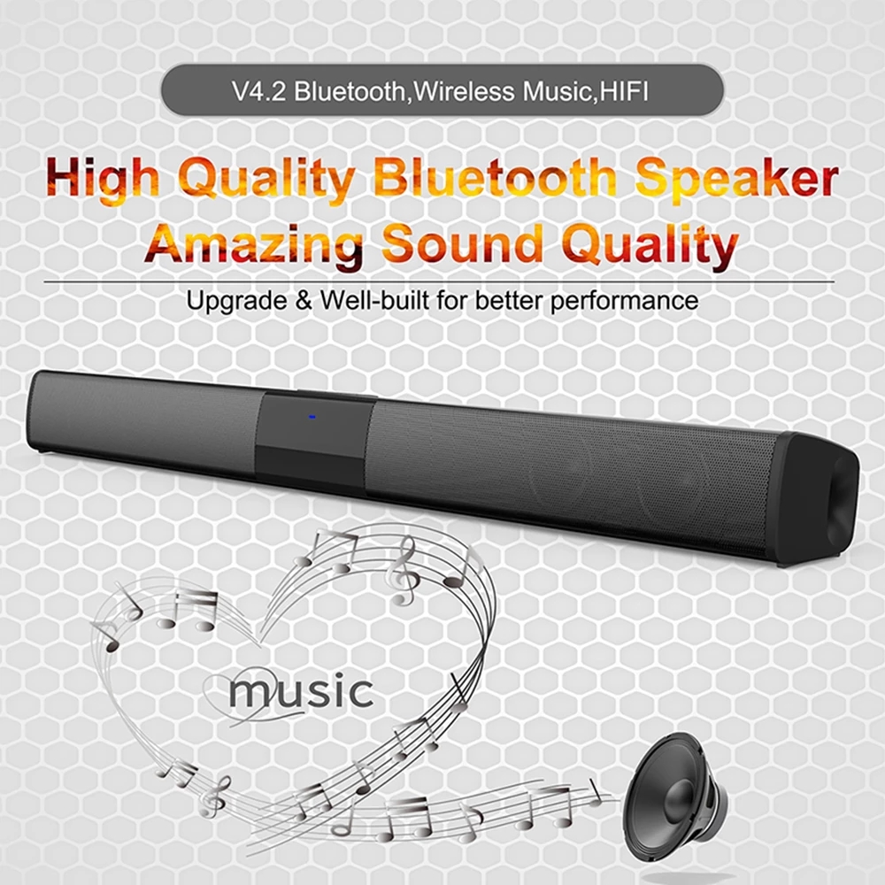 40W Bluetooth-luidsprekerkolom - Home Cinema Chairs recensie en prijs